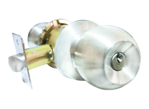 Cylinder Knob Lock with Computer Key