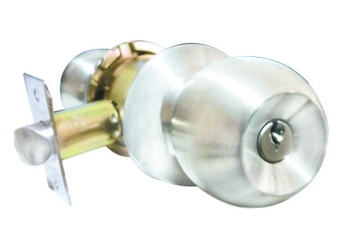 Cylinder Knob Lock with Key