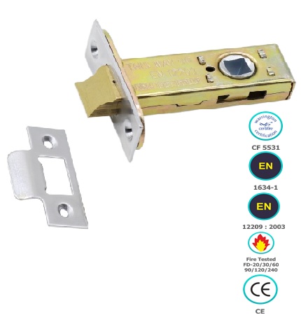ARCHITECTURAL TUBULAR LATCH - CE CERTIFIED